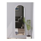 50X150 Nice Beyaz Antre Koridor Duvar Salon Banyo Wc Ofis Çocuk Yatak Odası Boy Aynası,Beyaz