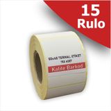 50X40 Termal Etiket | 15 Rulo Barkod Etiketi