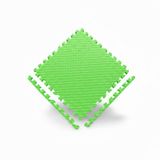 50x50 13mm Damla Desen Puzzle Tatami Minder Spor Yoga Pilates Oyun Matı Açık Yeşil