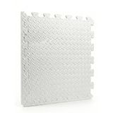 50x50 13mm Puzlle Eva Tatami Minder Oyun Spor Yoga Pilates Matı (beyaz)