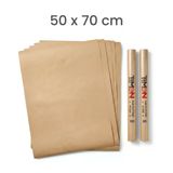 50X70 Cm Kraft Kağıt Rulo 20 Adet - Ambalaj, Paketleme Ve Hobi Kağıdı (2 Rulo Set)