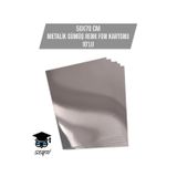 50X70 CM METALİK GÜMÜŞ RENK FON KARTONU 10'LU