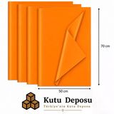 50x70 cm Turuncu Renk Pelur Kağıt (1KG)