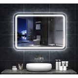 50X70 Ledli Ayna Banyo Aynası İçten Işıklı Ayna 80x60 CM