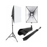 50x70cm Softbox Tekli Sürekli Işık Seti 50x70 Cm Softbox Strobist Set Ampullü Foto Video Işık