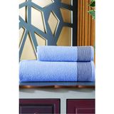 50X90-70X140 cm Amore Bath 2'li Banyo Havlu Takımı, Plaj Havlusu, Hamam Takımı, Çeyizlik Havlu, Spa - 70 x 140 cm - 50 x 90 cm - Mavi