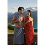 50X90 70X140 cm Amore Bath 4'lü Banyo Havlu Takımı, Plaj Havlusu, Hamam Takımı, Çeyizlik Havlu, Spa - 70 x 140 cm - 50 x 90 cm - Bordo - Gri