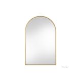 50x90 Banyo Aynası/Estetik AynaAyna Dekoru/Pencere Ayna/Lüks Ayna Gold 50 x 90