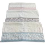 50X90CM 3 Adet Evony %100 Pamuk El/yüz Havlusu - Renkli - 50 x 90 cm