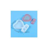 51- Epoksi Kalıpları Epoksi Reçine Fotoğraf Çerçevesi Silikon Resim Çerçevesi Kalıbı 13X10CM, Şeffaf - Standart