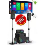 5+1 Ses Sistemi Hediyeli Projeksiyon Cihazı Ev Sinema Sistemi 130'' Ekran Yansıtma