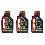 5100 10W40 4T Motosiklet Yağı 1 Lt 3 Adet