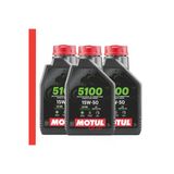 5100 15W-50 4 T Motosiklet Motor Yağı Güncel Ürün 3 Adet 2024 Üretim
