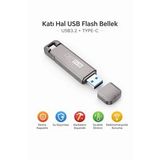 512 Gb Flash Bellek, Usb 3.2 + Type-C, 500Mb/S Okuma, 450Mb/S Yazma Hızı, Çift Bağlantı Noktalı, Darbeye Dayanıklı, Anti Manyetik, Sıcaklığa Dayanık