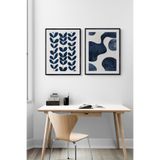 512 STORE 2'li Set Bohem Retro Poster, Dekoratif Tablo Soyut Çerçevesiz 40x30, 079
