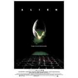512 Store Alien Film Afiş Duvar Dekor Çerçevesiz Dizi Film Poster Ev Dekor Tasarım 20 X 30 Siyah