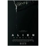 512 STORE Alien Romulus Film Afiş Duvar Dekor Çerçevesiz Poster Ev Dekor Tasarım 33 X 48 Siyah, 78g325t24hg42