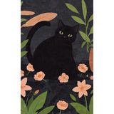 512 STORE Black Cat Kara Kedi Duvar Dekor Poster, 412e135413e