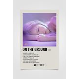 512 Store Blackpink Müzik Albüm Poster/Polaraid Müzik Duvar Dekor Estetik K-Pop Poster Çerçevesiz 30 X 42 Gri