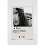 512 Store Blackpink Müzik Albüm Poster/Polaraid Müzik Duvar Dekor Estetik K-Pop Poster Çerçevesiz 30 X 42 Krem
