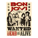 512 STORE Bon Jovi Müzik Retro Duvar Dekor Çerçevesiz Poster Tasarım Afiş Poster 50 X 70 Beyaz, 723tg24g2h2