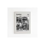 512 Store Breathless 1960 Film Tasarım Çerçevesiz Poster Vintage Klasik Film Afiş Ev Dekor Ofis Poster 50 X 70 Beyaz
