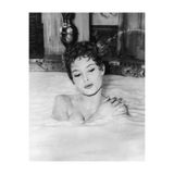 512 Store Brigitte Bardot Vintage Klasik Black Serisi Çerçevesiz Kuşe Kağıt Poster / 1960 Magazine 50 X 70 Ekru