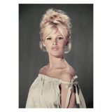 512 Store Brigitte Bardot Vintage Renkli Foto Serisi Çerçevesiz Kuşe Kağıt Poster Modern Ev Dekor Dizayn 20 X 30 Ekru