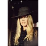 512 Store Brigitte Bardot Vintage Renkli Foto Serisi Çerçevesiz Kuşe Kağıt Poster Modern Ev Dekor Dizayn 33 X 48 Gri