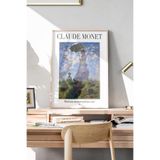 512 Store Claude Monet Çerçevesiz Poster Duvar Tablosu Poster Modern Premium Tablo Dekoratif Çerçevesiz Tablo 21 X 30 Mavi