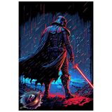 512 STORE Darth Vader Retro Duvar Poster 30X42, 7987854644wrw