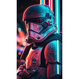 512 STORE Darth Vader Retro Duvar Poster, 324323f3434