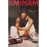 512 Store Eminem Müzik Retro Duvar Dekor Afiş Çerçevesiz Poster 30 X 42 Beyaz