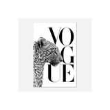 512 STORE Estetik Black Leopar Serisi Modern Çerçevesiz Kuşe Kağıt Poster Ev Dekor Serisi Black 33 X 48 Beyaz, 532tyg242