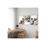 512 STORE Estetik Modern Bauhaus Tasarım Duvar Dekor Çerçevesiz Kuşe Kağıt Poster Ev Dekor 33 X 48 Beyaz, h3253t2g2