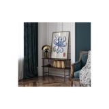 512 Store Estetik Modern Dekor Blue Octopus Japon Tasarım Mavi Ahtapot Vintage Çerçevesiz Kuşe Kağıt Poster 20 X 30 Lacivert
