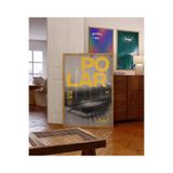 512 STORE Estetik Modern Duvar Dekor Polar 2024 Çerçevesiz Kuşe Kağıt Poster 30 X 42 Beyaz, 3252g4h3525