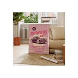 512 STORE Estetik Taylor Retro Duvar Dekor Pink Green White Getaway Car Ev Dekor Tasarım Çerçevesiz Poster 33 X 48 Pembe, 6432r2t24523