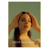 512 STORE Lana Del Rey Retro Müzik Poster, 412412r12