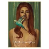 512 STORE Lana Del Rey Retro Müzik Poster, r412412r
