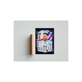 512 STORE Lionel Messi 2024 Fut Card Duvar Poster, 532432r2342