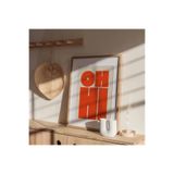 512 STORE Modern Dekor Estetik Duvar Yazı Çerçevesiz Tablo Poster 15 X 21 Bej, 1r1341e13r