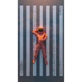 512 STORE Modern Genç Odası Uzay Retro Duvar Poster, 432432432532423