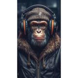 512 STORE Monkeys Music Tasarım Duvar Poster, g4rfds12342rs