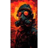 512 STORE Pandemi Retro Duvar Poster 30X42, 979876546598765465