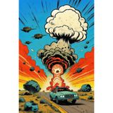512 STORE Retro Çarşamba Duvar Poster 30x42, 99999900l2929k