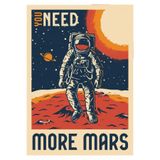 512 STORE Retro Duvar Kağıt Poster Uzay, 28272882w