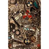 512 STORE Retro Duvar Poster 30X42 Çerçevesiz, 3432f23434324
