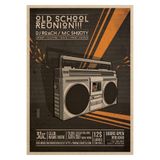 512 STORE Retro Duvar Poster Radio, 3432f43243242342