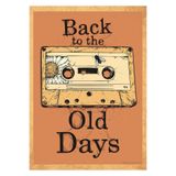 512 STORE Retro Kaset Music Duvar Poster, 979456as484